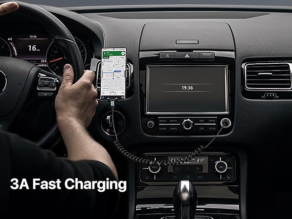 Coiled USB C Cable