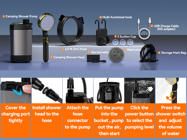 Portable Shower for Camping