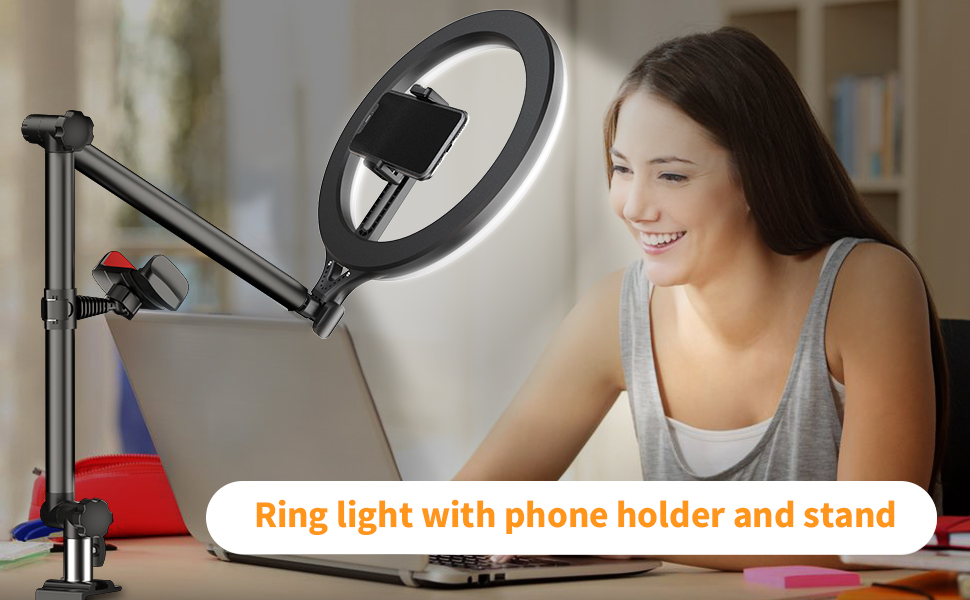 Desk ring light