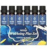 MISIJI Essential Oils for Diffuser for Home-Wellbeing Essential Oil,Diffuser Oils for Aromatherap...