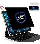 Magnetic 360° Privacy Screen Protector for iPad Pro 12.9 M2 M1 2021/2020/2018 (iPad Pro 12.9 6th/...