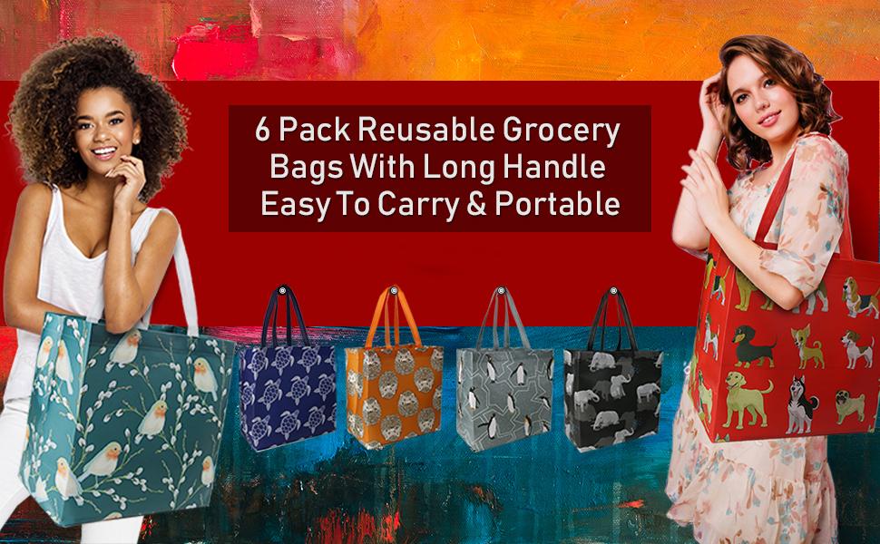 reusable grocery bags
