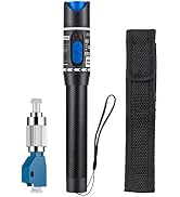 Duogalia Visual Fault Locator 30MW 30KM VFL Fiber Optic Tester Kit with Single Mode 9/125um FC Ma...