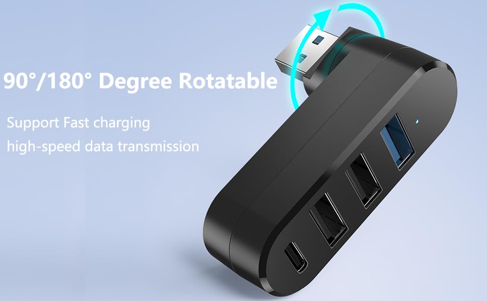 USB Extender (90°/180° Degree Rotatable)