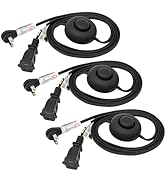 FIRMERST Foot Switch Extension Cord 6 Feet for Floor lamp, Holiday Lights, Black, 3 Packs