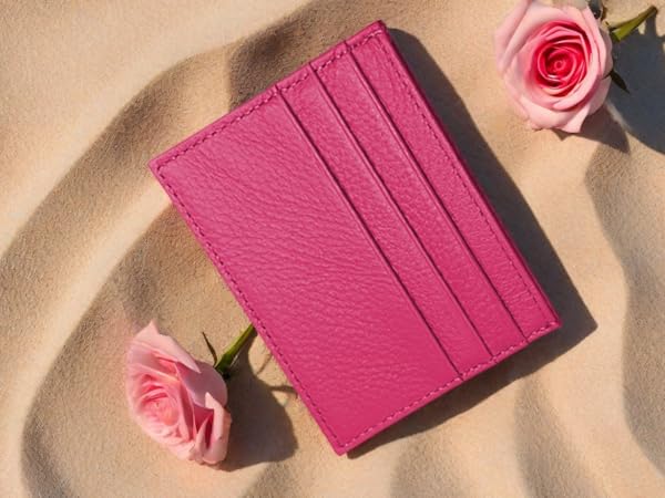 Small Genuine Leather Card Holder