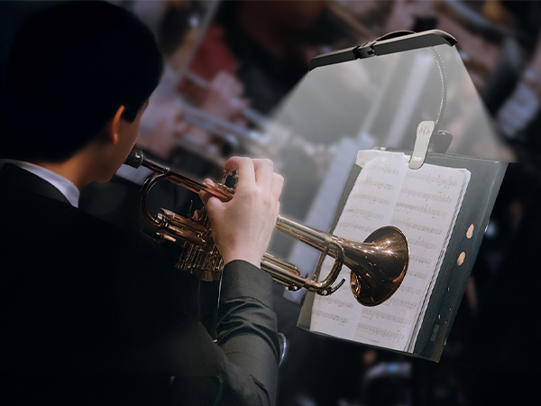 music stand light