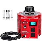 2000VA Variable AC Power Supply Voltage Transformer Voltage Regulator Transformer Converter Auto ...