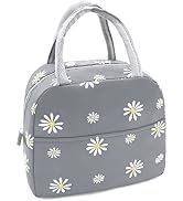 Sonuimy Insulated Lunch Bag Women Girls, Reusable Cute Tote lunch box for Adult & Kids, Leakproof...