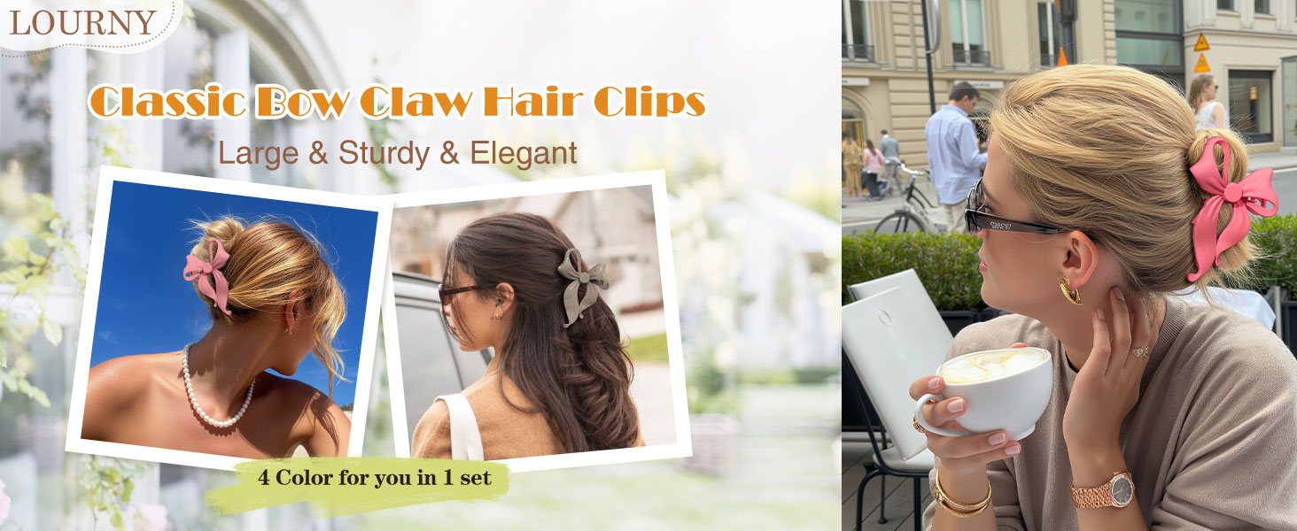 BOW CLAW CLIPS
