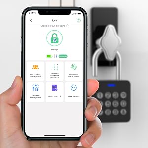 smart padlock