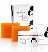 Kojie San Skin and Body Soap 2 Piece Set – Original Kojic Acid, Dark Spot Remover Soap Bar with C...
