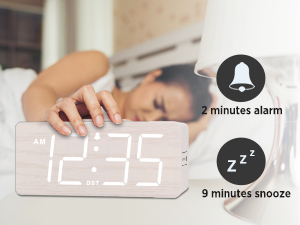 plug in alarm clock
