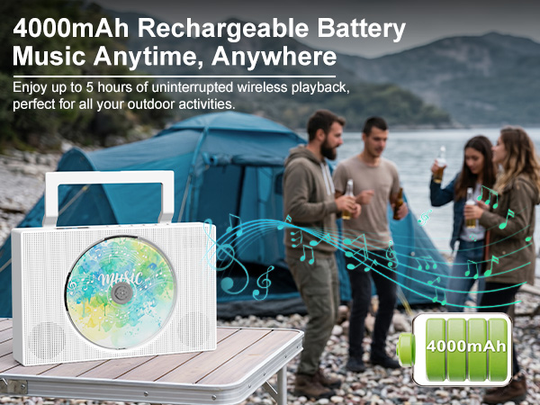Rechargeable CD Player