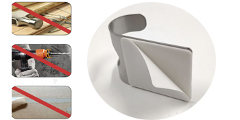 razor holder for shower