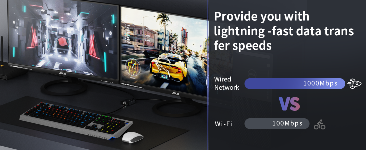 Provide you with lightning - fast data transfer speeds