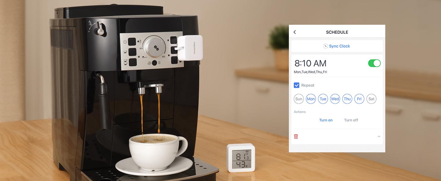 Schedule SwitchBot Bot automatically desktop