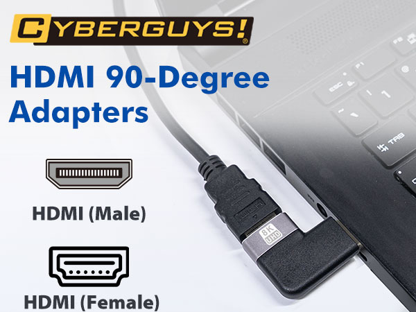 HDMI RIGHT ANGLE FLAT ADAPTER