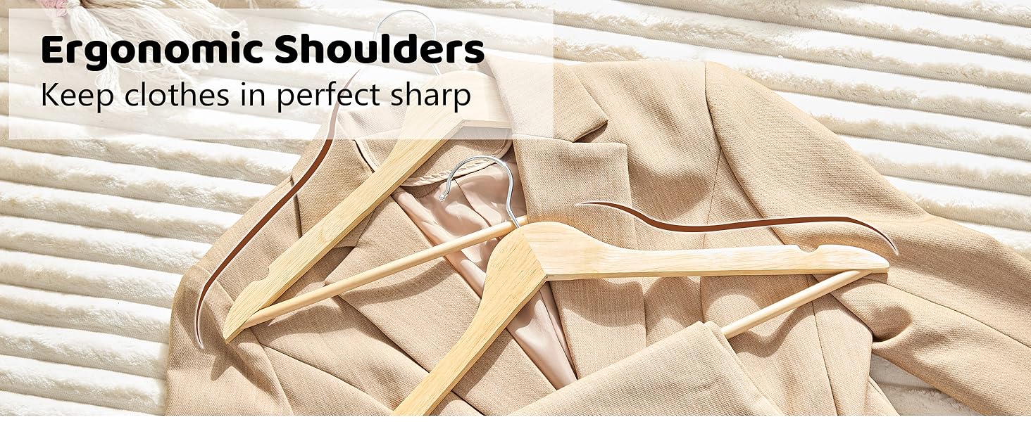 hangers wooden