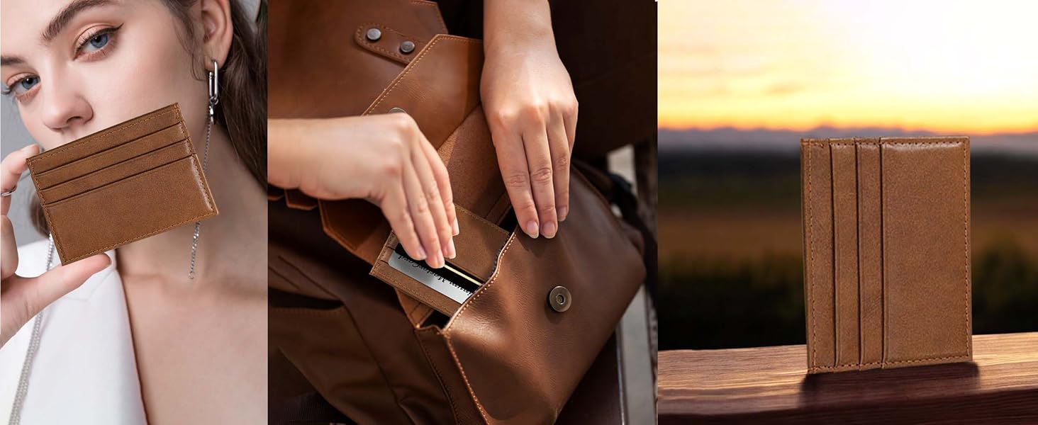 card holder wallet slim wallet credit card wallet mens wallet