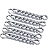 10Pcs Silver Bicycle Disc Brake Pads Lock Pins Bike Retaining Split Brake Cotter Pin for Bike Bra...
