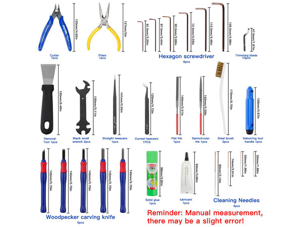 Imdinnogo 3d printer tool set