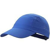 Connectyle Men's Breathable Run Hat Quick Dry Reflective Sport Cap Adjustable Lightweight Basebal...