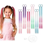 Dreamlover Hair Accessories for Girls, Colored Hair Extensions for Kids, Hair Stuff for Girls, Cr...