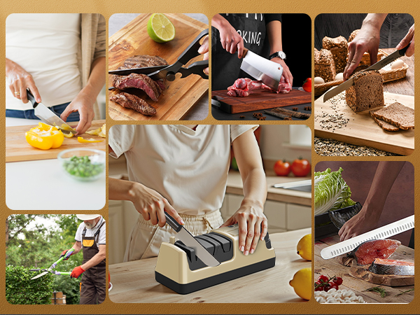 G01KS06 Electric Knife Sharpener