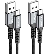 HOTNOW Micro USB Cable 3ft 2Pack, Android Charger Cable USB2.0 Data sync and Fast Charging Nylon ...