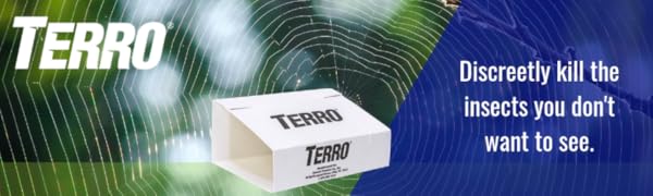 TERRO, insect control, kill ants, spider killer, glue trap, glue board, glue tray
