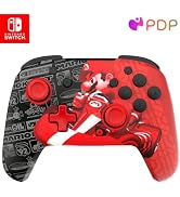 PDP REMATCH GLOW Wireless Controller: Grand Prix Mario (with Motion) - Nintendo Switch, Nintendo...