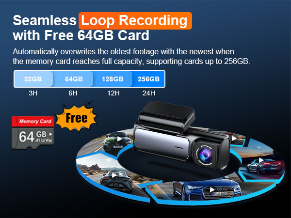dual dash cam front and rear