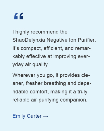 Negative lon Air Purifier.