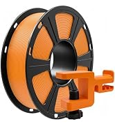 TEQStone ASA Filament 1.75mm Orange 1KG, UV Resistant & All-Weather Durability, Consistent Diamet...