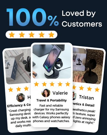 3 in 1 Magnetic Wireless Charger for Samsung
