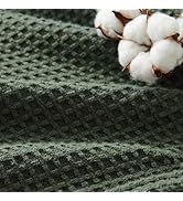 Bedsure GentleSoft 100% Cotton Blanket Queen Size for Bed - Breathable Lightweight and Soft for S...