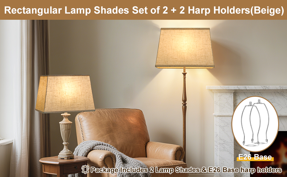 rectangle lamp shade
