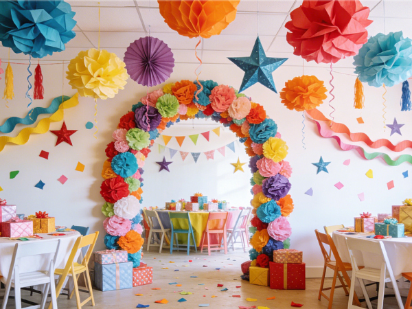 COLORFUL TISSUE PAPER