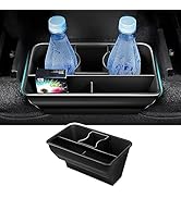 Karltys Rear Center Console Organizer for Tesla Model Y 2020-2024 Accessories 2nd Row Back Seat S...