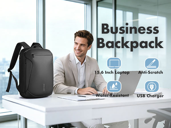 slim laptop backpack