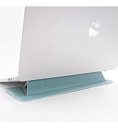 SenseAGE Flat Foldable Laptop Stand, Invisible Lightweight Laptop Stand, Anti-Slide and Portable ...