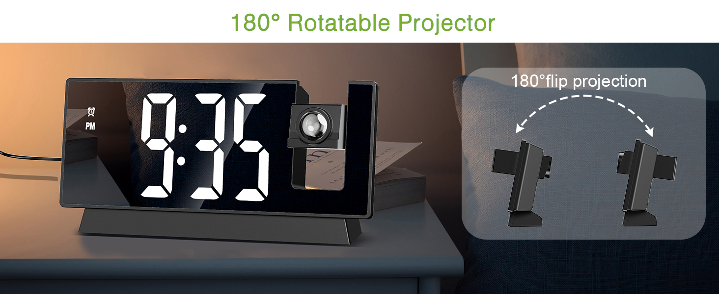 Projection Alarm Clock