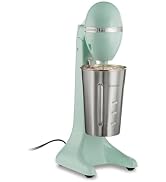 Hamilton Beach DrinkMaster Electric Drink Mixer, Retro Milkshake Maker & Milk Frother, 2 Speeds, ...
