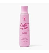 V&Co. Curly Pop Curl Defining Shampoo – Sulfate Free & Paraben Free Moisturizing Hair Care with P...