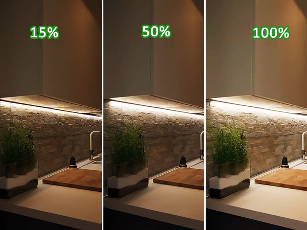 led strip light brightness adjust