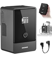 Neewer Mini V Mount Battery 6800mAh 99Wh, Two Way 100W USB C PD 3.0 Fast Charging, 2.5h Fully Cha...