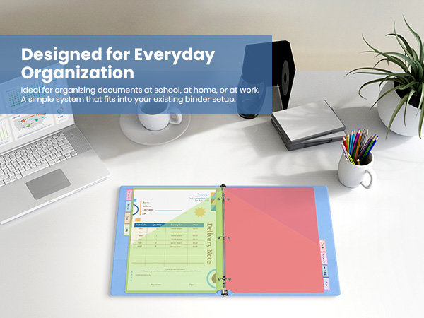 8-Tab Binder Dividers