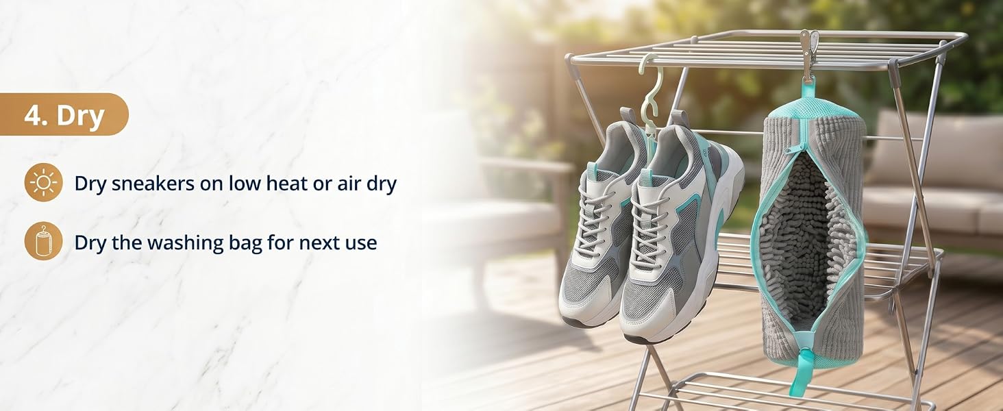Shoe Washing Machine Bag