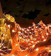 Orange Net Lights